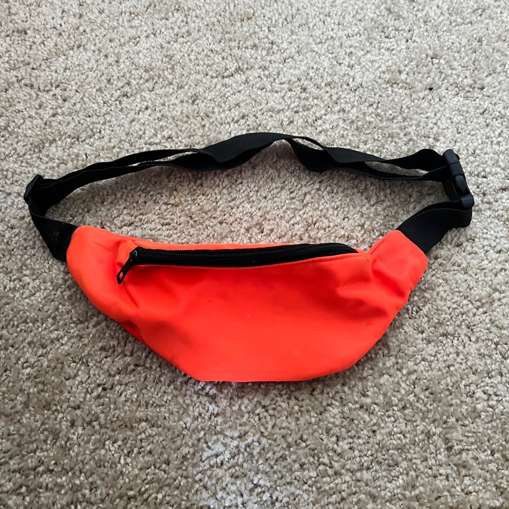 Orange Fanny Pack